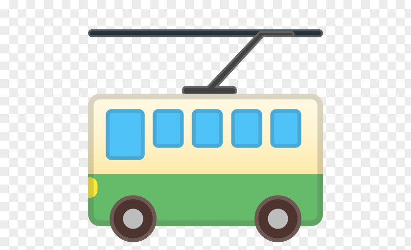 Android Oreo Trolleybus Emoji Noto Fonts PNG