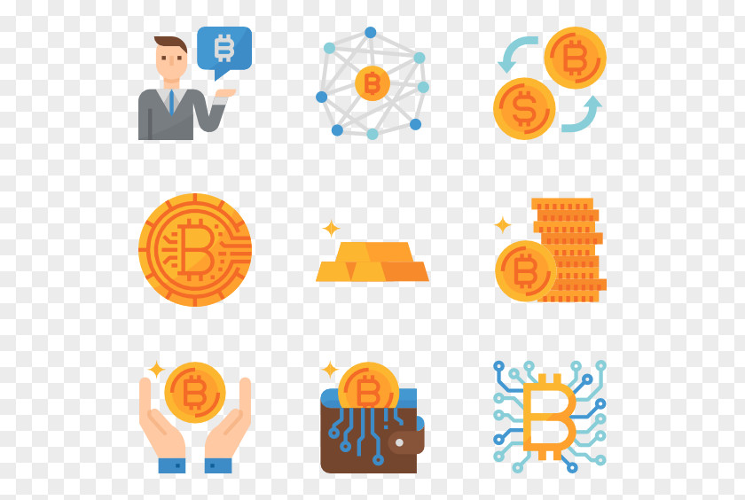 Bitcoin Icon Product Design Clip Art PNG