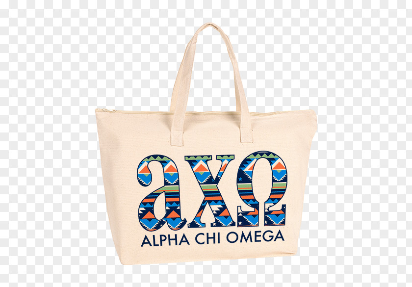 Chi Omega Tote Bag Handbag Eastern Kentucky University Alpha PNG