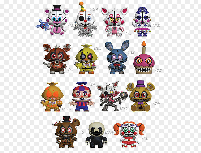 Five Nights At Freddy's: Sister Location The Twisted Ones Ultimate Custom Night Freddy's 4 Funko PNG