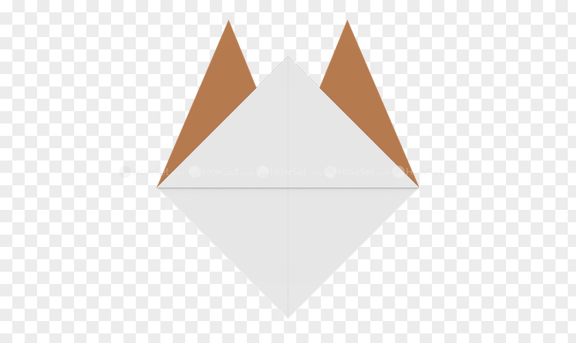 Line Triangle Origami PNG