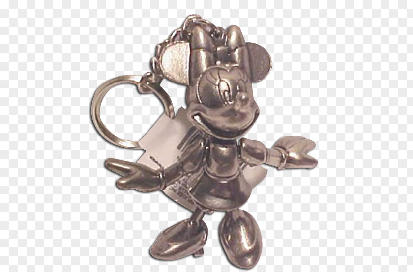 Minnie Gold Metal PNG