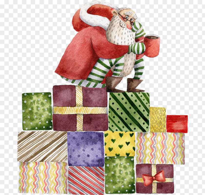 Norway Joyous Christmas Santa Claus Gift Image Day PNG