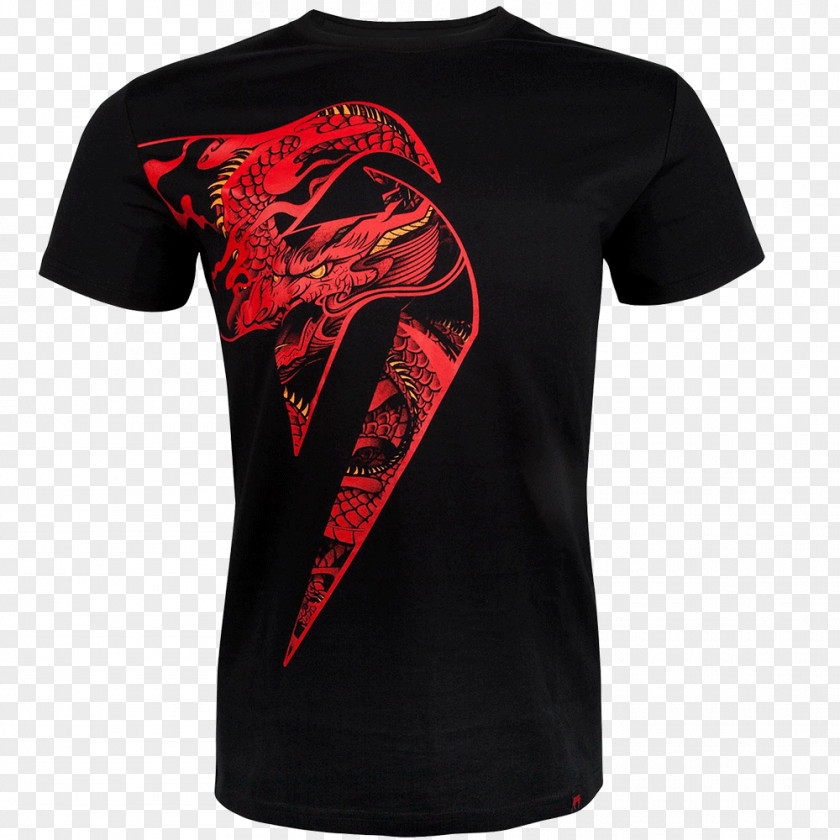 T-shirt Venum Top Mixed Martial Arts Clothing PNG
