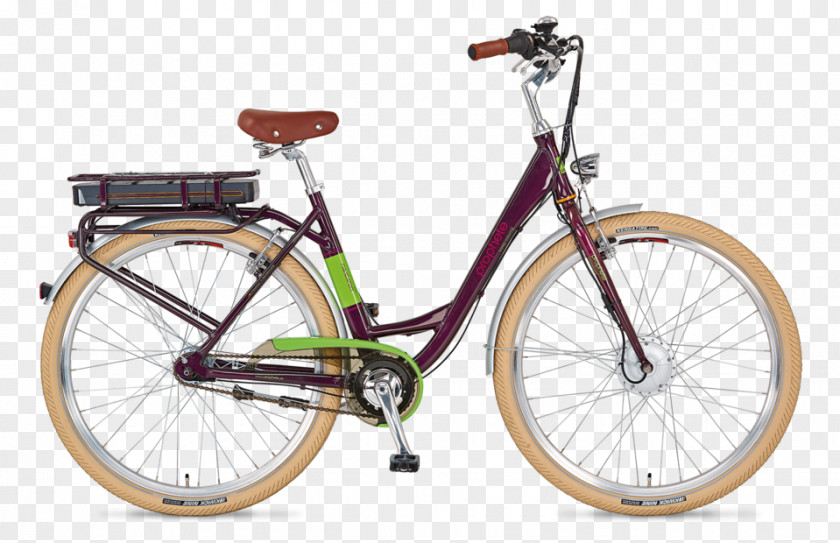 Bicycle Electric Prophete E-Bike Alu-City Elektro Hub Gear PNG