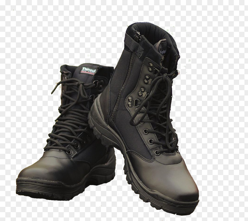 Boot Military Zipper Footwear Clothing PNG