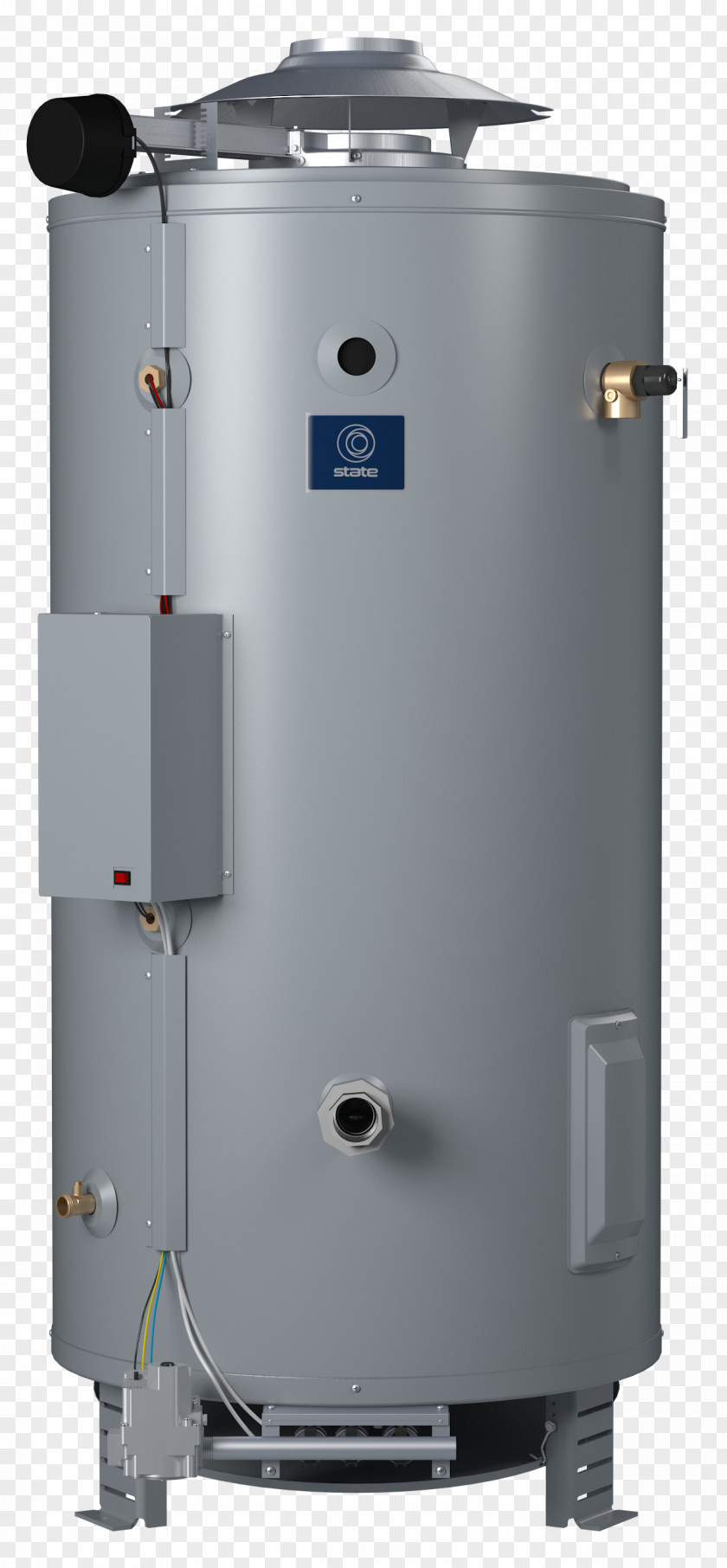 Damper Water Heating A. O. Smith Products Company Natural Gas Heater Bradford White PNG