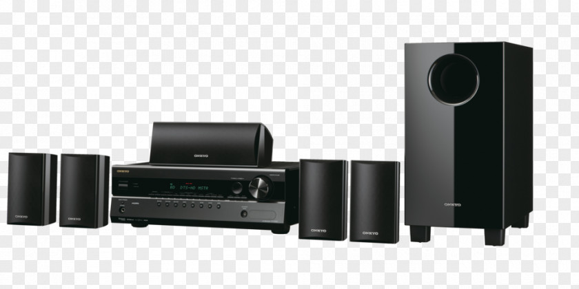 Home Theater Systems Onkyo 5.1 Surround Sound AV Receiver PNG