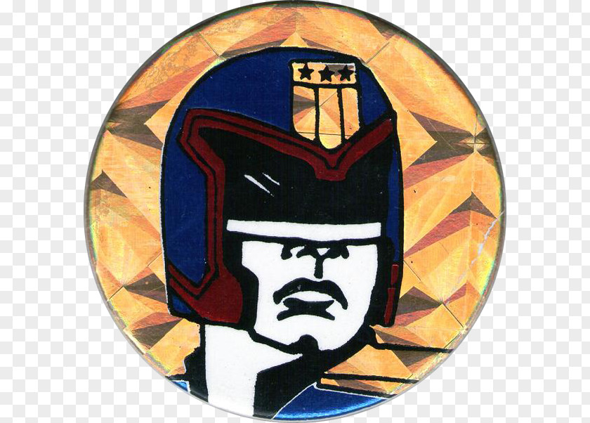 Judge Dredd Window Badge PNG