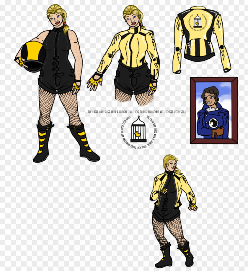 Black Canary Costume Design Action & Toy Figures Uniform Character PNG