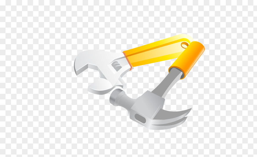 Cartoon Vector Hammer Tool PNG