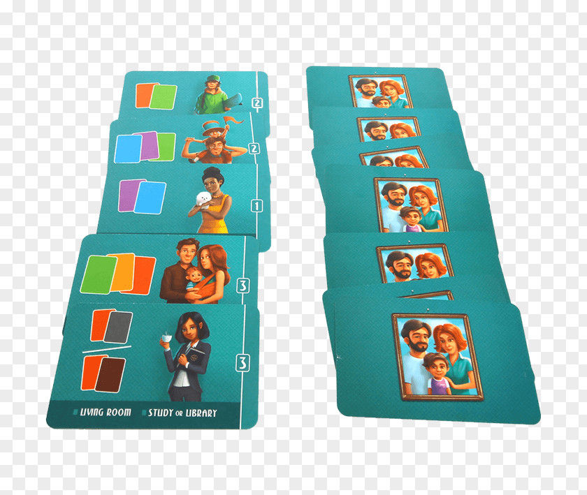 Dream House Board Game Card HABA Karuba Tric Trac PNG