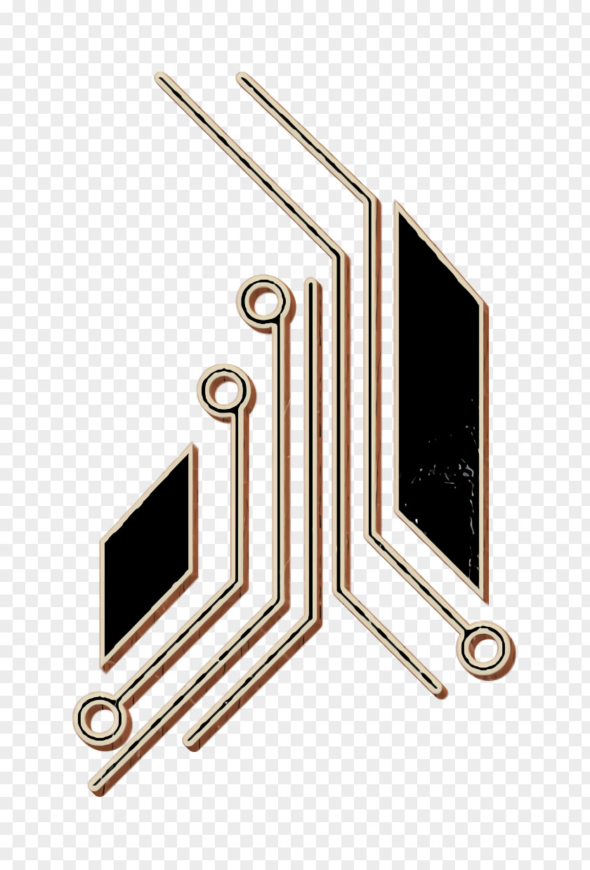 Electronic Printed Circuit Detail Icon Tools And Utensils PNG