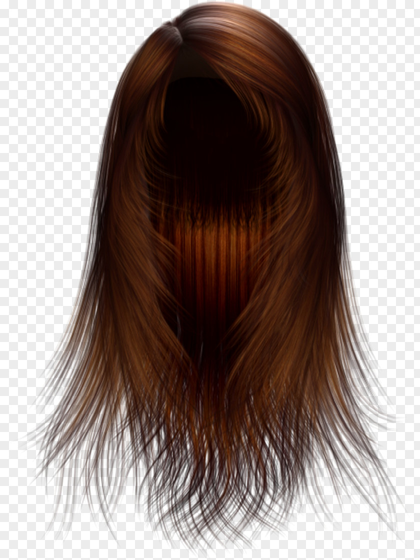 Long-haired Beauty Hair Clip Art PNG