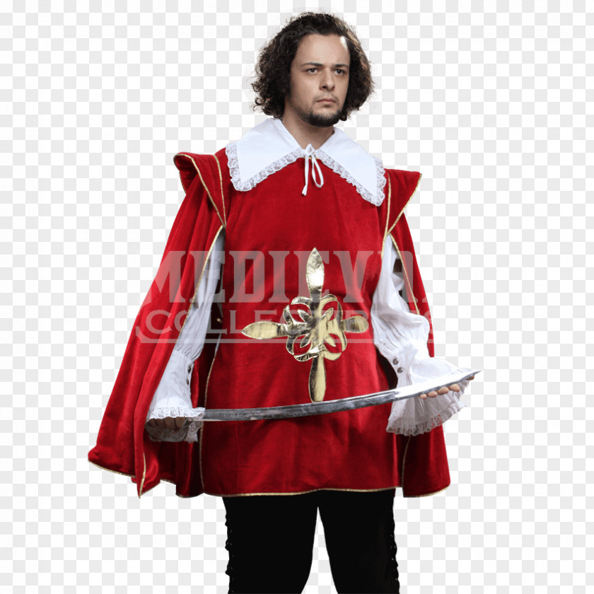 Medieval Gear Robe Musketeer Tabard PNG