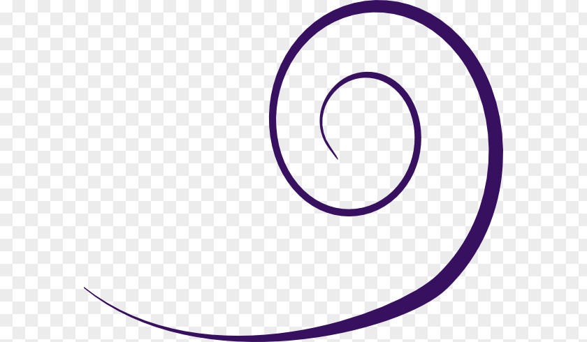 Purple Swirl Clip Art PNG