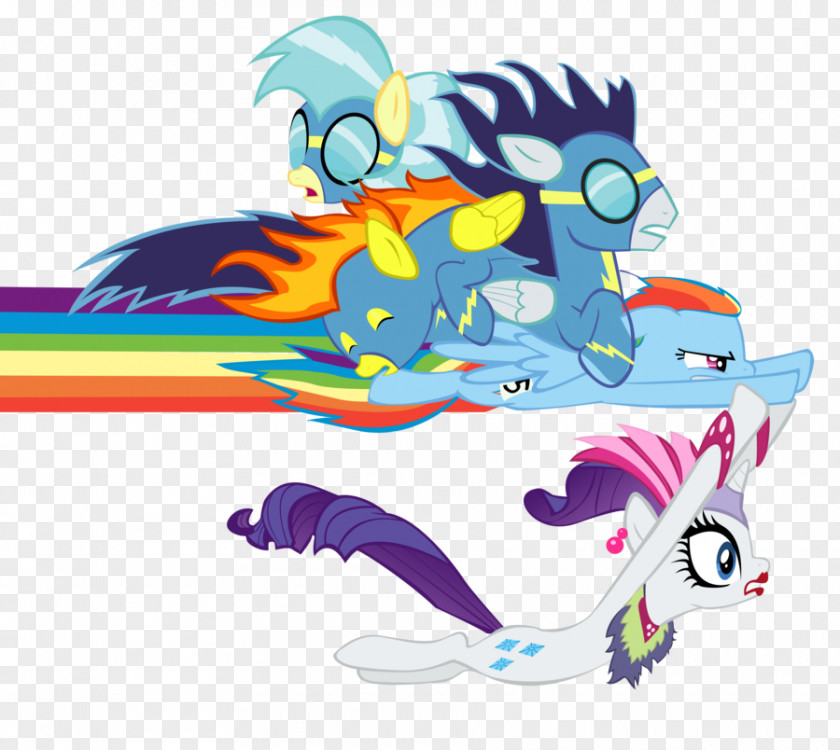 Rainbow Dash Pinkie Pie Applejack Fluttershy Sonic Rainboom PNG