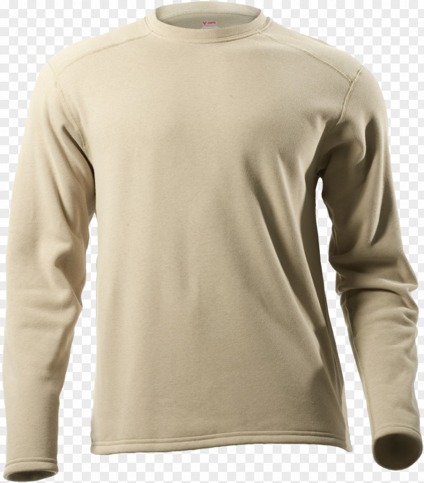 Sand DESERT Sleeve Crew Neck Shoulder Beige PNG