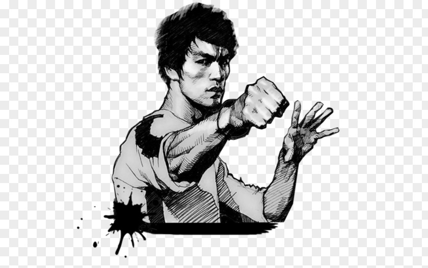 Bruce Lee Statue Of Dragon: The Story Cartoon PNG