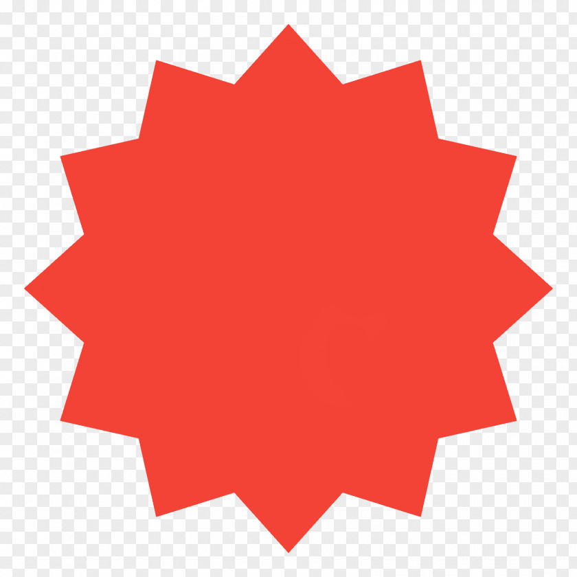 Maple Leaf Tree Red PNG