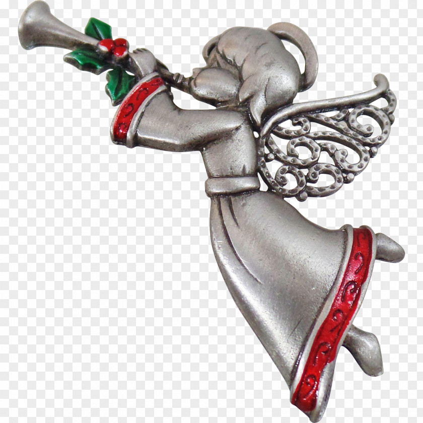 Angel Cherub Christmas Trumpet Holiday PNG