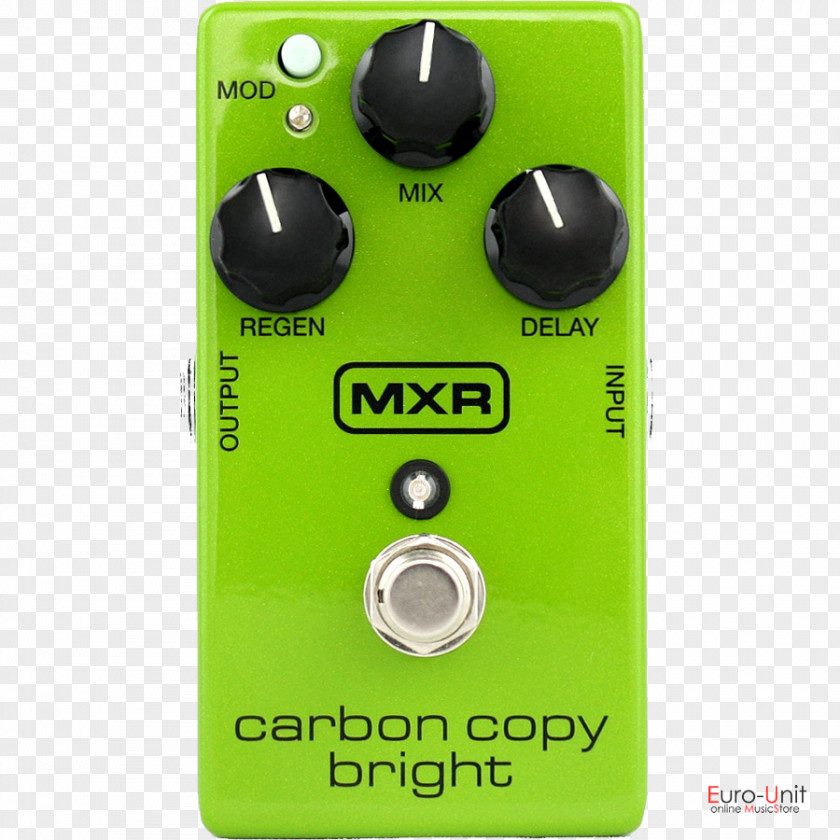 Electric Guitar Effects Processors & Pedals Delay Dunlop MXR M169 Carbon Copy PNG
