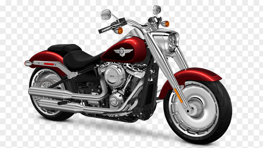 Motorcycle Harley-Davidson FLSTF Fat Boy Softail Moorpark PNG