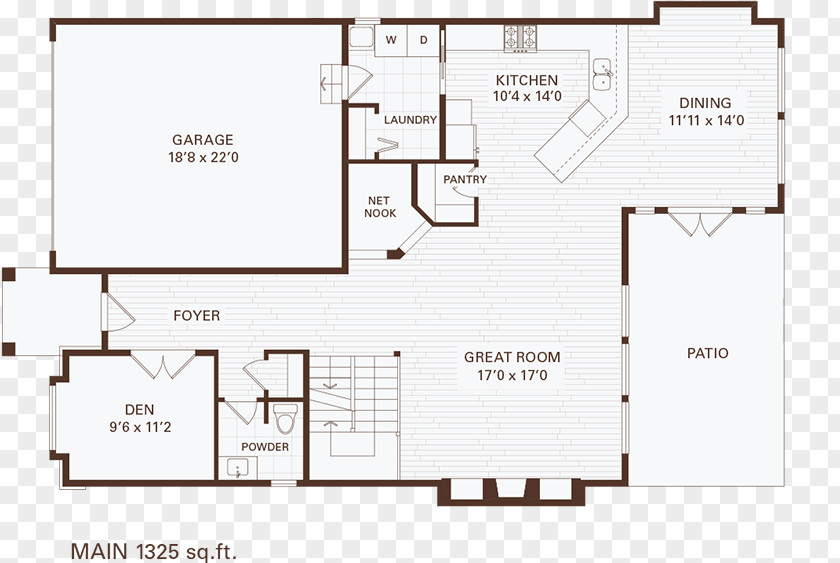 Real Estate Furniture Floor Plan Product Design Line PNG