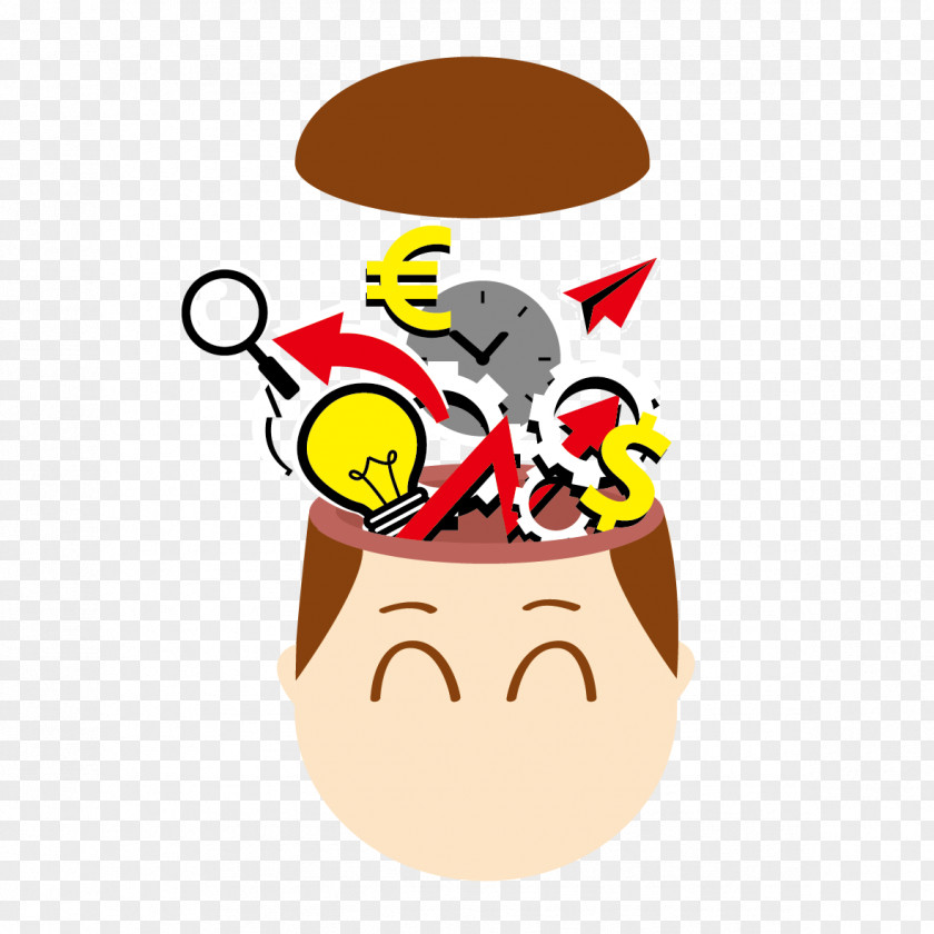 Strongest Brain Thought Clip Art PNG
