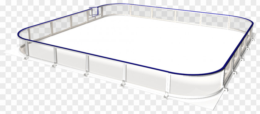 Hockey Rink Car Bed Frame Material PNG