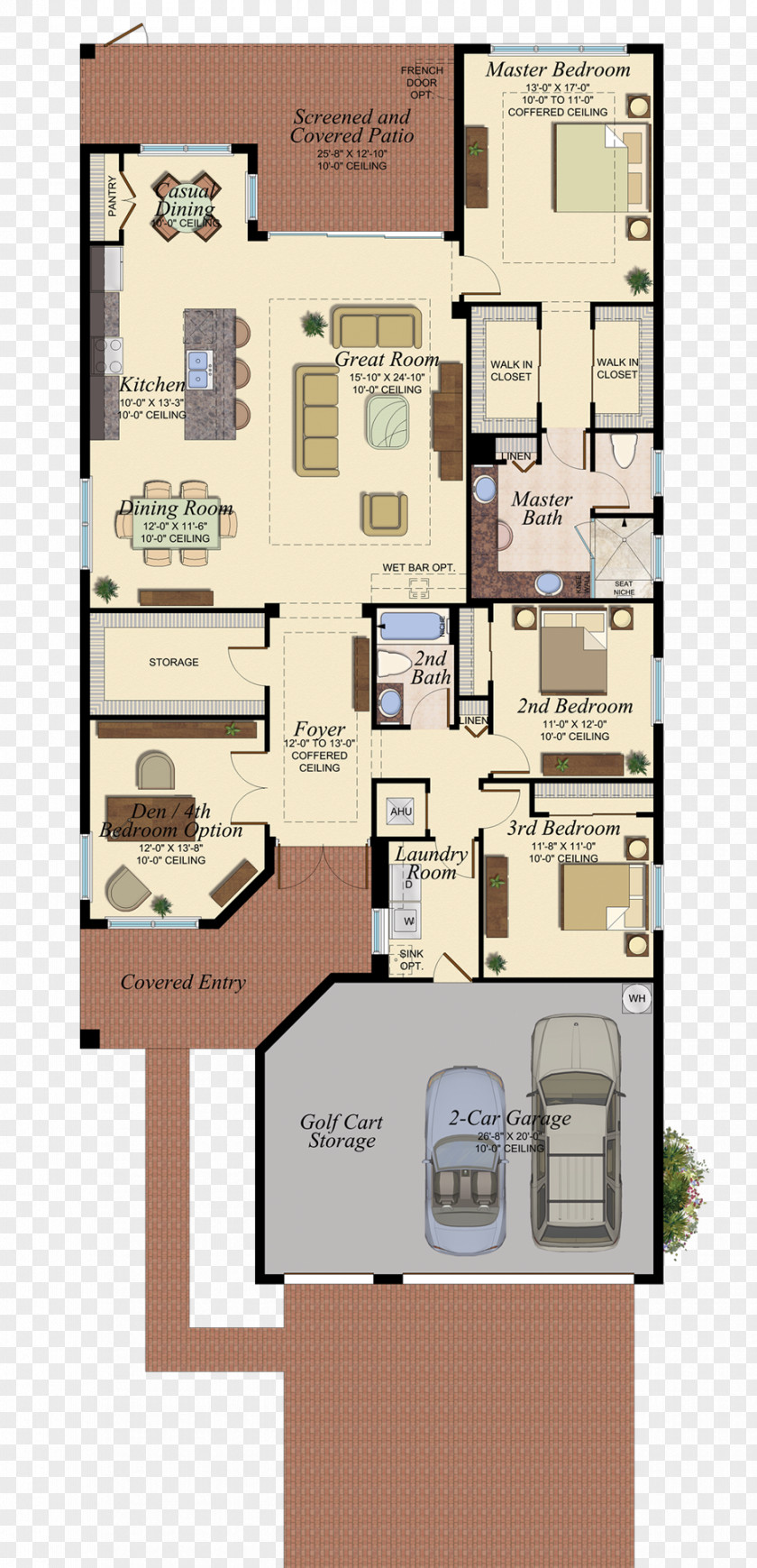 House Floor Plan Cabernet Sauvignon G. L. Homes Of Florida Corporation PNG