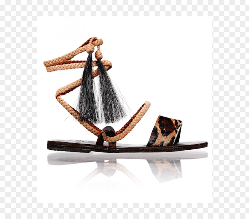 Leopard Clothing Accessories Sandal Slide Shoe PNG
