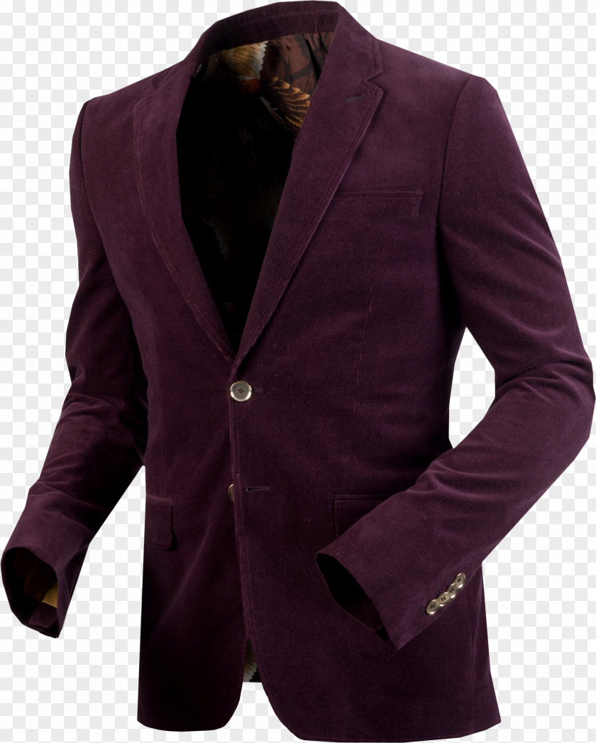 Low Collar Velvet Purple PNG