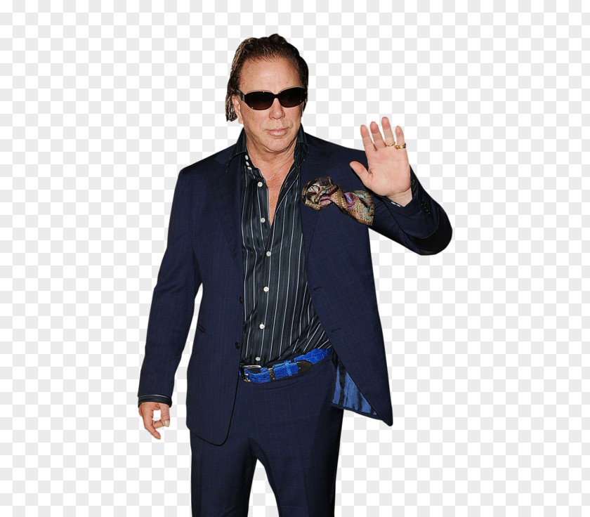 Mickey Rourke Blazer Tuxedo M. Sleeve Costume PNG