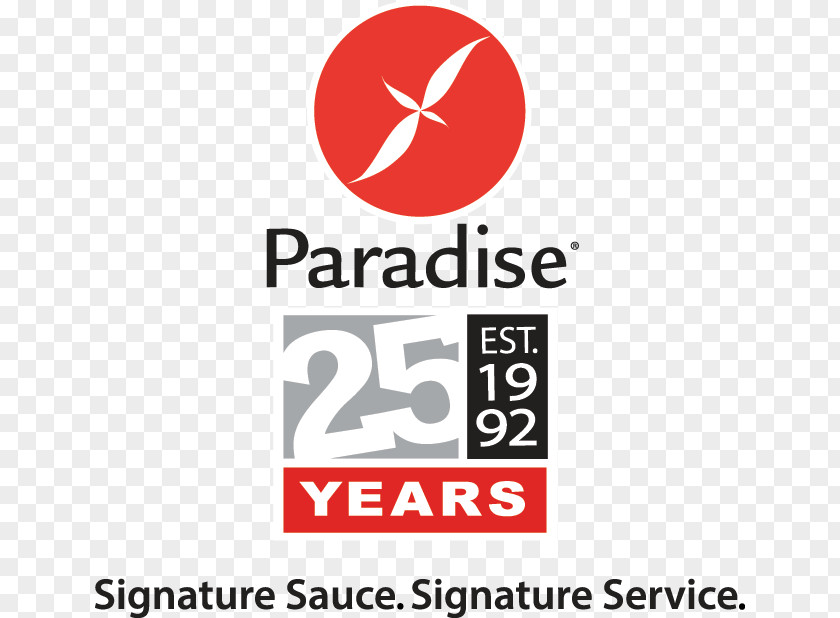 25 Years Anniversary Brand Logo Pizza PNG