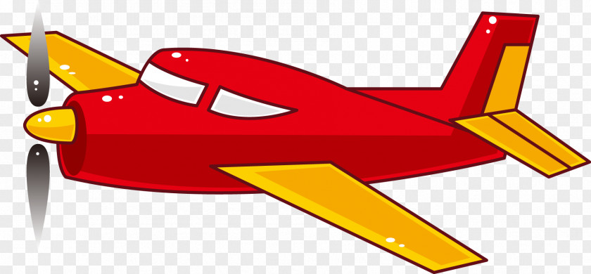 Cartoon Airplane PNG