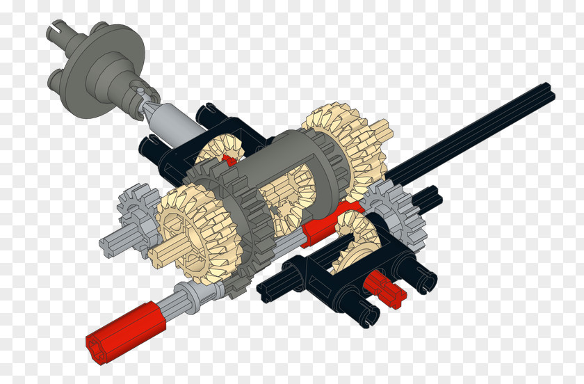 Crane Lego Technic Differential Transmission Gear PNG