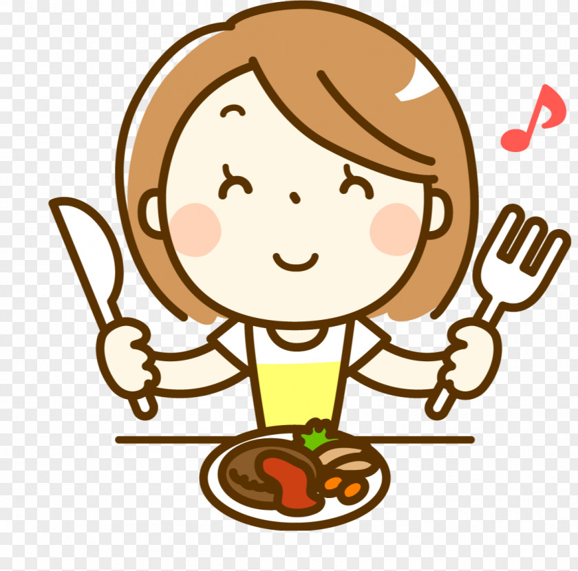 Eating Cartoon Cute Illustration Public Domain Vector Graphics Clip Art PNG