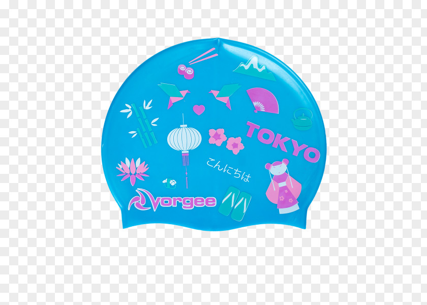 Japan Sky Swim Caps Silicone Clothing Font PNG