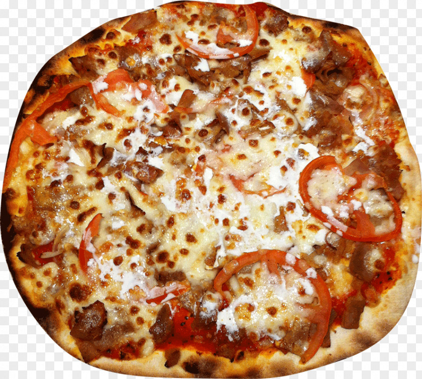 Pizza California-style Sicilian Tarte Flambée Junk Food PNG
