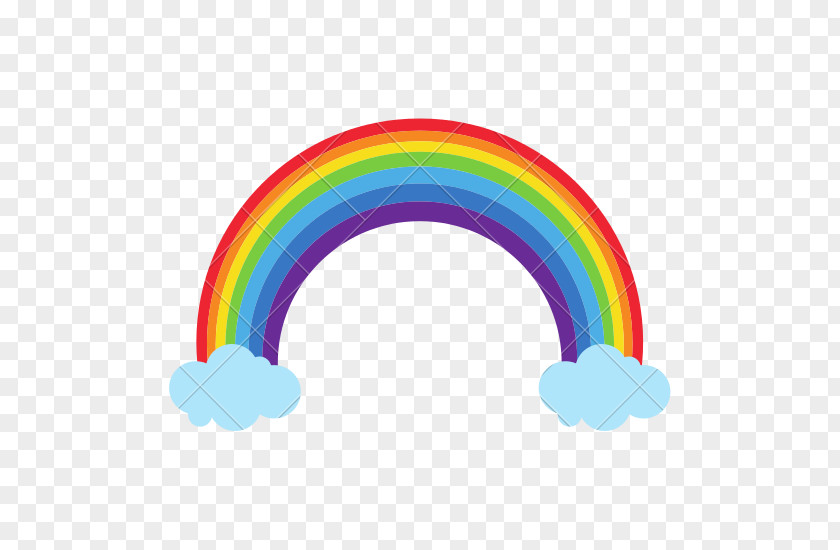 Rainbow Sky Cloud PNG