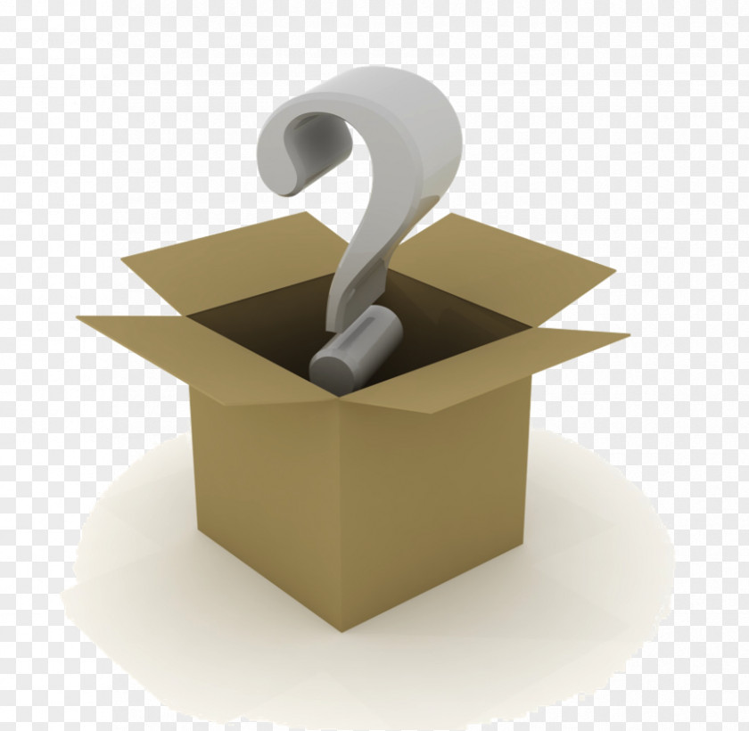 Box Cardboard Question Business Packaging And Labeling PNG