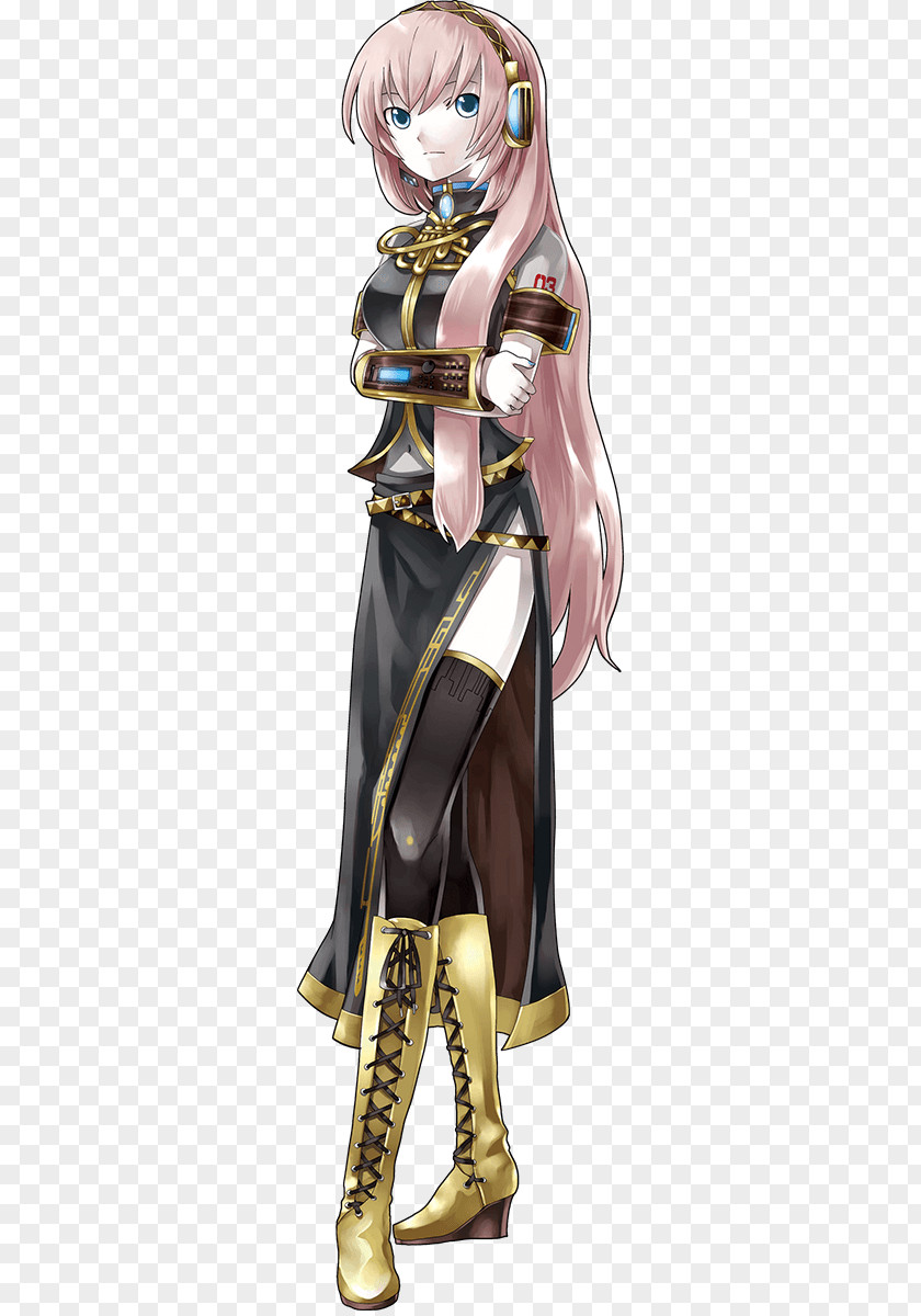 Hatsune Miku Megurine Luka Cosplay Vocaloid Costume PNG