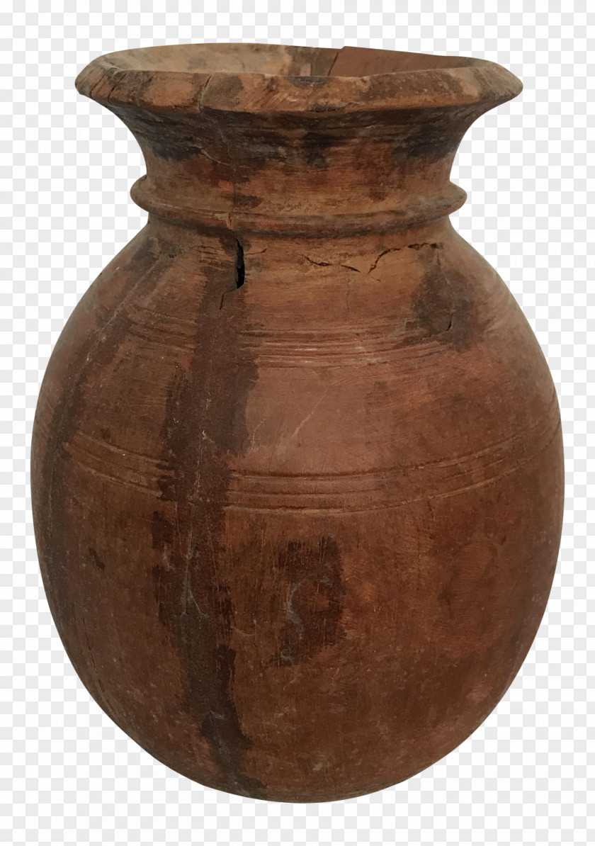 Vase Wood Decorative Arts Urn Pottery PNG