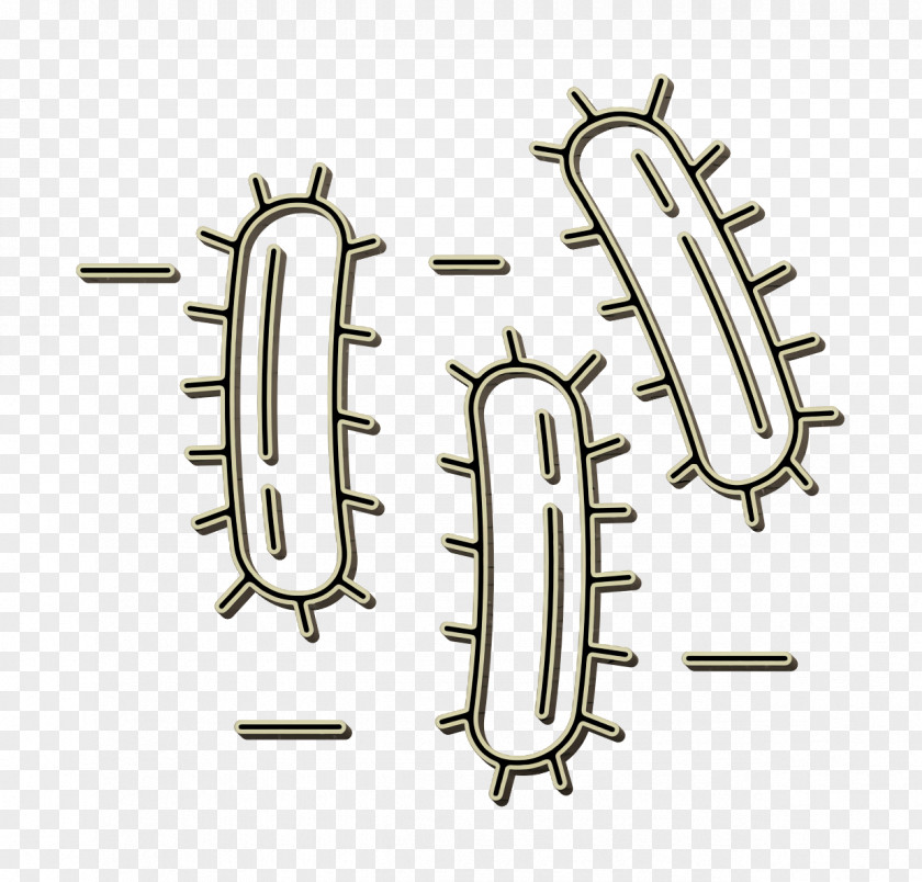 Virus Icon Human Body Parts Three Bacteria PNG