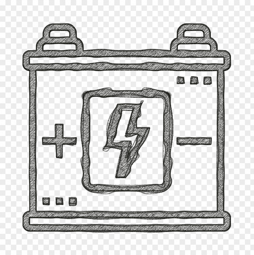 Battery Icon Automotive Spare Part Power PNG