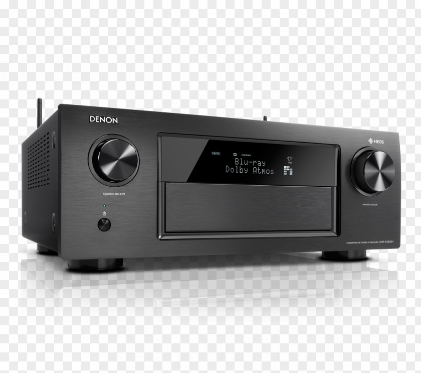 Denon AVR-X4400H 9.2 Channel AV Receiver AVR X4400H Dolby Atmos PNG