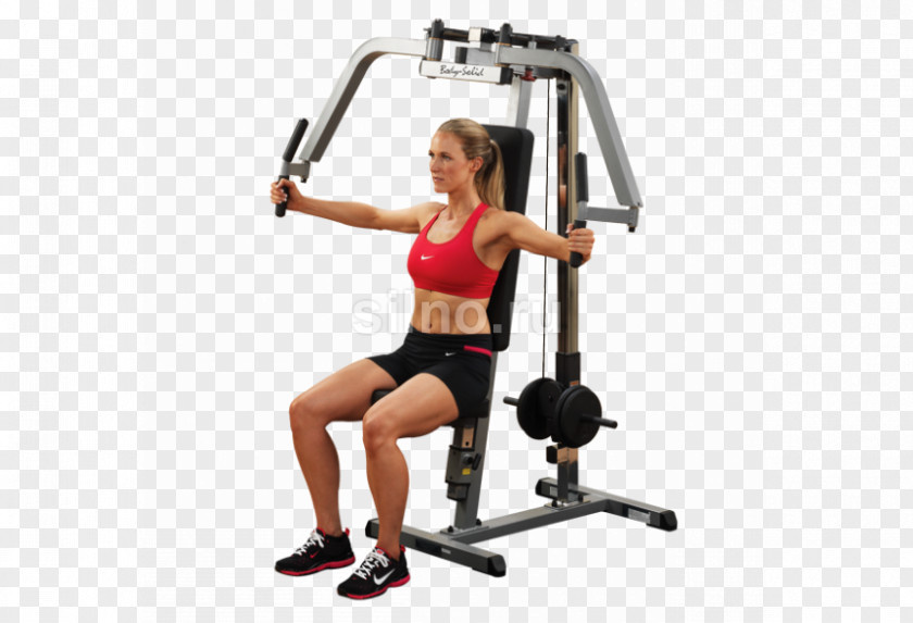 Fly Machine Rear Delt Raise Exercise Equipment PNG