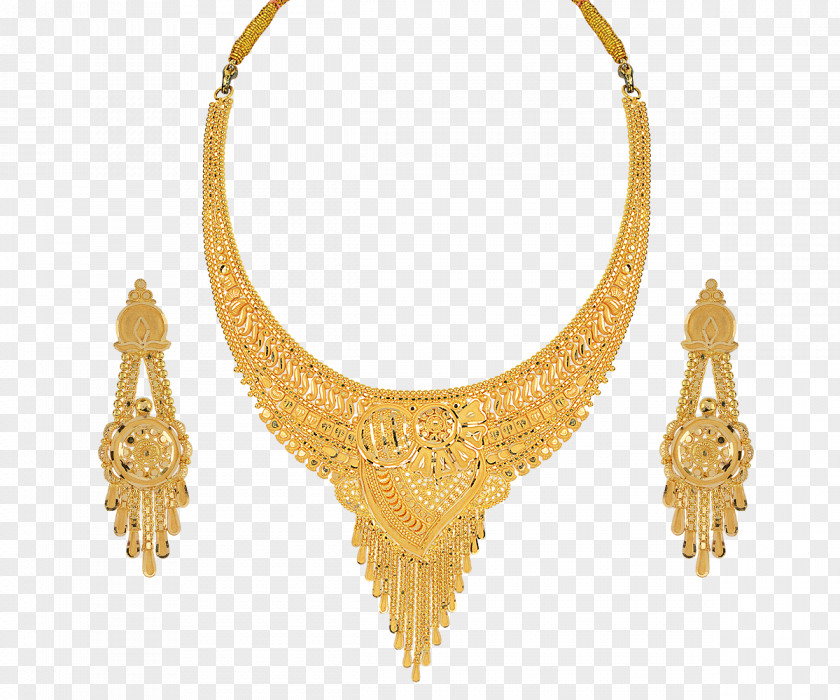 Indian Jewellery Necklace Earring Jewelry Design Chain PNG