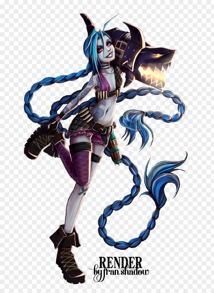 League Of Legends Rendering Jinx Video Game PNG